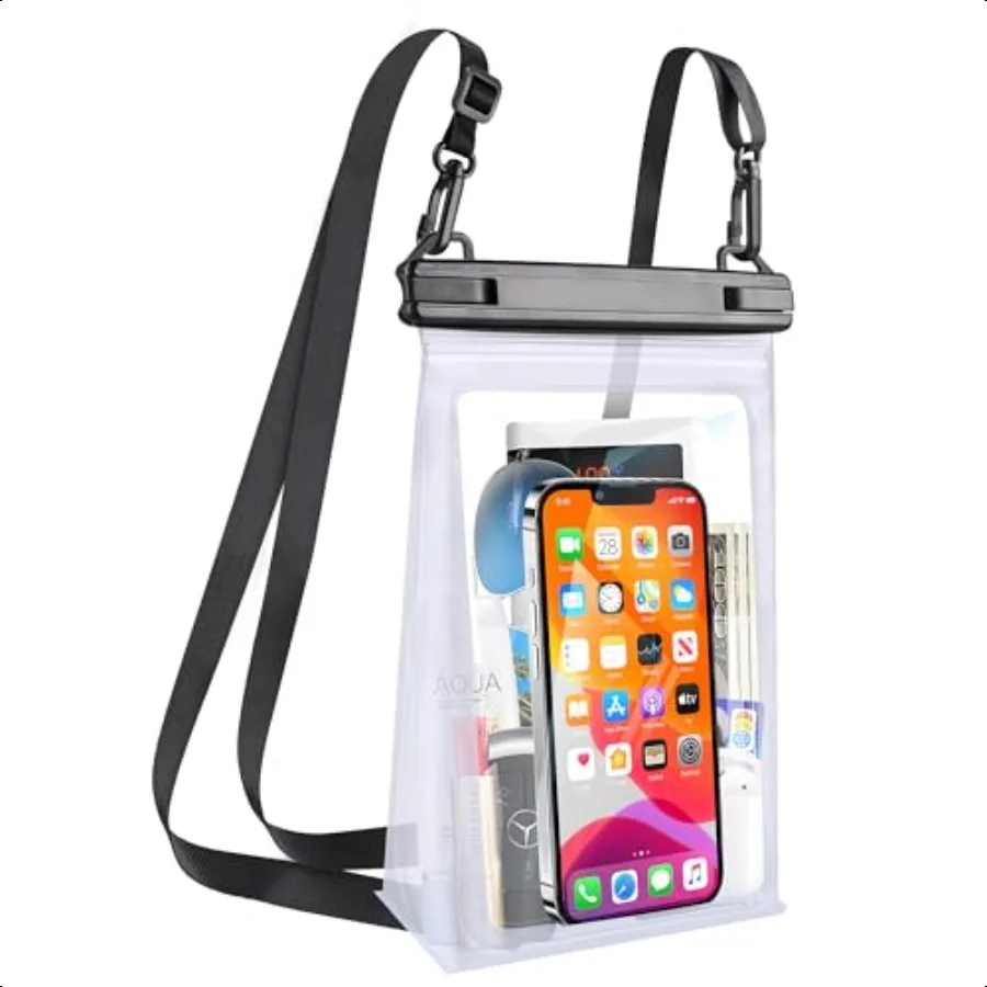 

Large Waterproof Phone Pouch Floating Dry Bag for iPhone 14 13 12 Pro Max Galaxy S22 S21 Large Capacity Waterproof Bag Sunscree