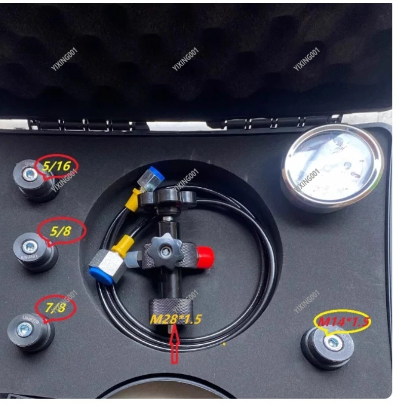 FPU-1 Accumulator Nitrogen Charging Tool - Pump Truck Energy Storage Tank Nitrogen Filling & Inflation Professional Device