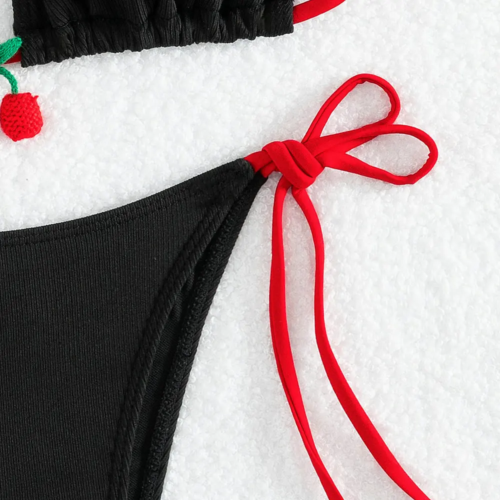 مثير بلون المرأة ثوب سباحة مثير 2025 جديد التصميم الروسي عبر الحدود السيدات ملابس السباحة لون نقي جاذبية