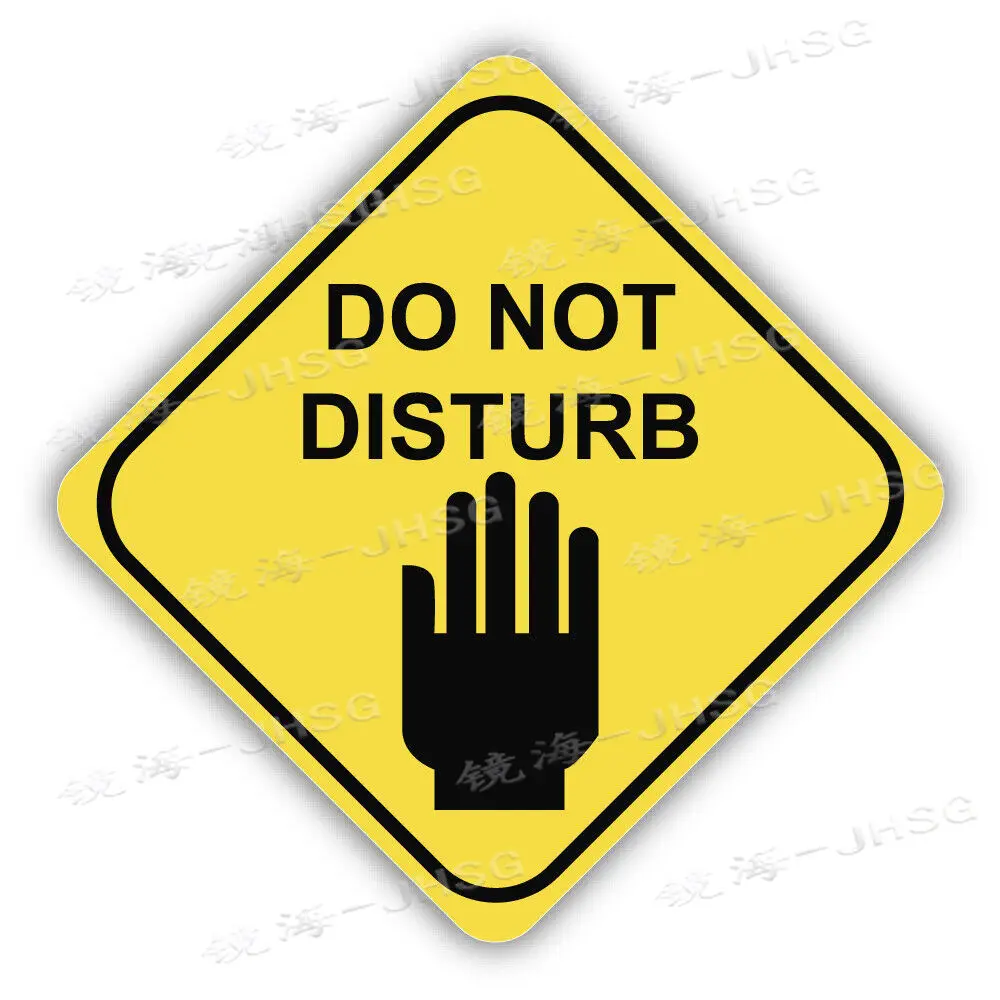 

DO NOT DISTURB Filter Oil Filter Engine Oil Automotive Motorcycle Exterior Decoration Accessories Vinyl Decals