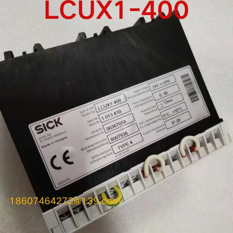 

Тест б/у ОК. Реле безопасности LCUX1-400