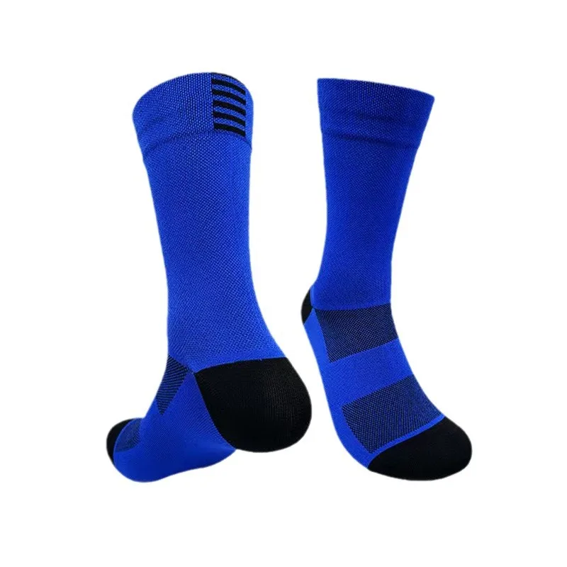 Radfahren Socken Männer Hohe Qualität Professionelle Wettbewerb Marke Sport Reiten Fußball Socke Mesh Atmungsaktive Straße Fahrrad Socke