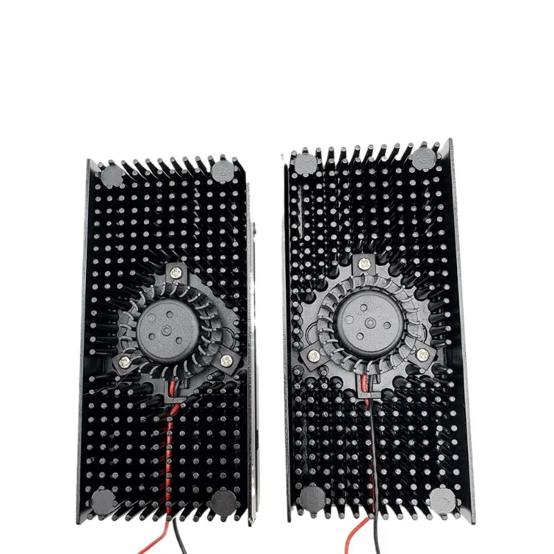 Cooling fan fin, lamp upgrade lens modified LED reserved light source special heat sink