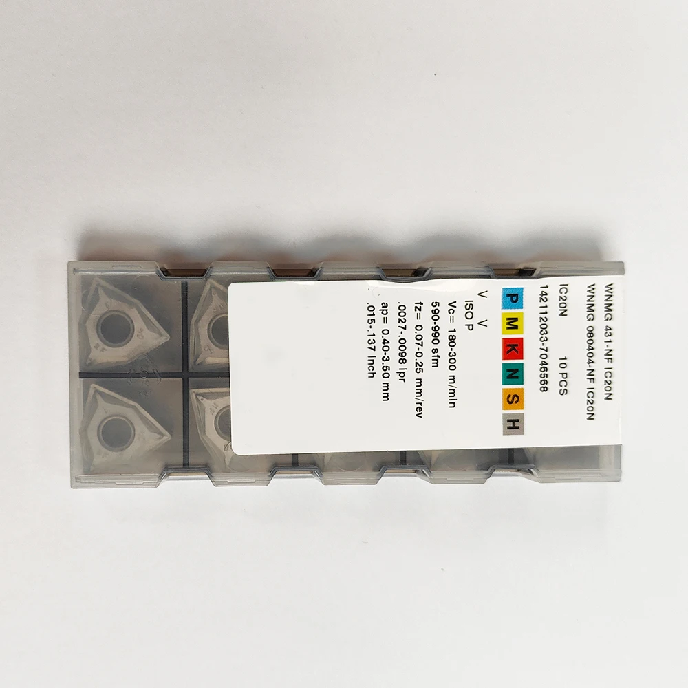 

HUAZHICHUN WNMG 080404-NF IC20N Фрезерные пластины Токарные инструменты