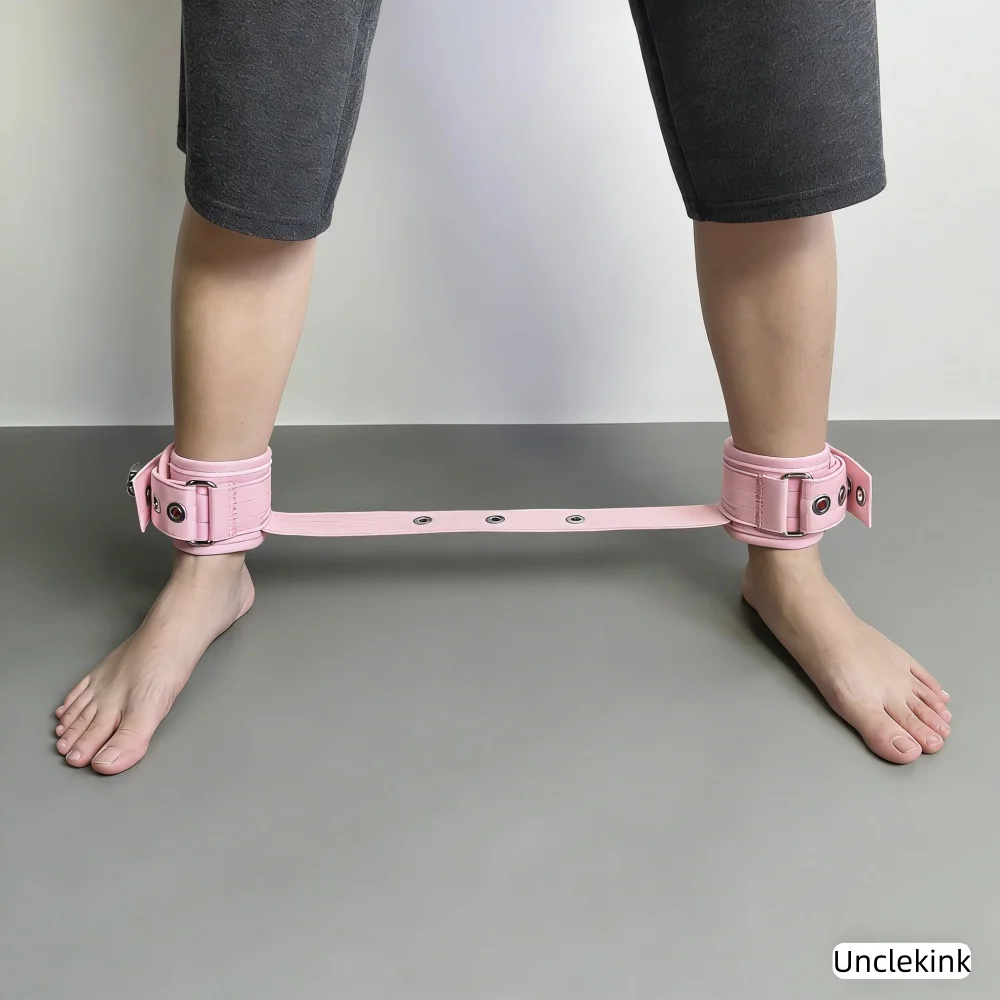

Pink Ankle Restraints Limb Fixed Strap Medical Clinic Care Self-Injury Self-Mutilation Restraint Jail Inmate Action Restrictions