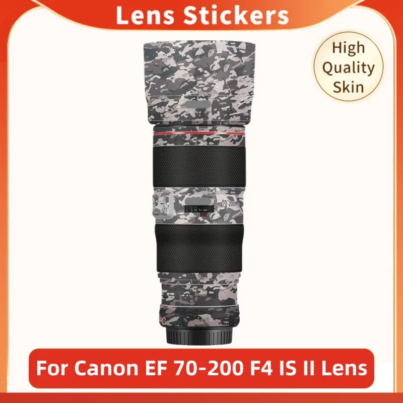 

EF70200/4L II Camera Lens Sticker Coat Wrap Protective Film Protector Decal Skin For Canon EF 70-200 F4 70-200mm F/4 L IS II USM