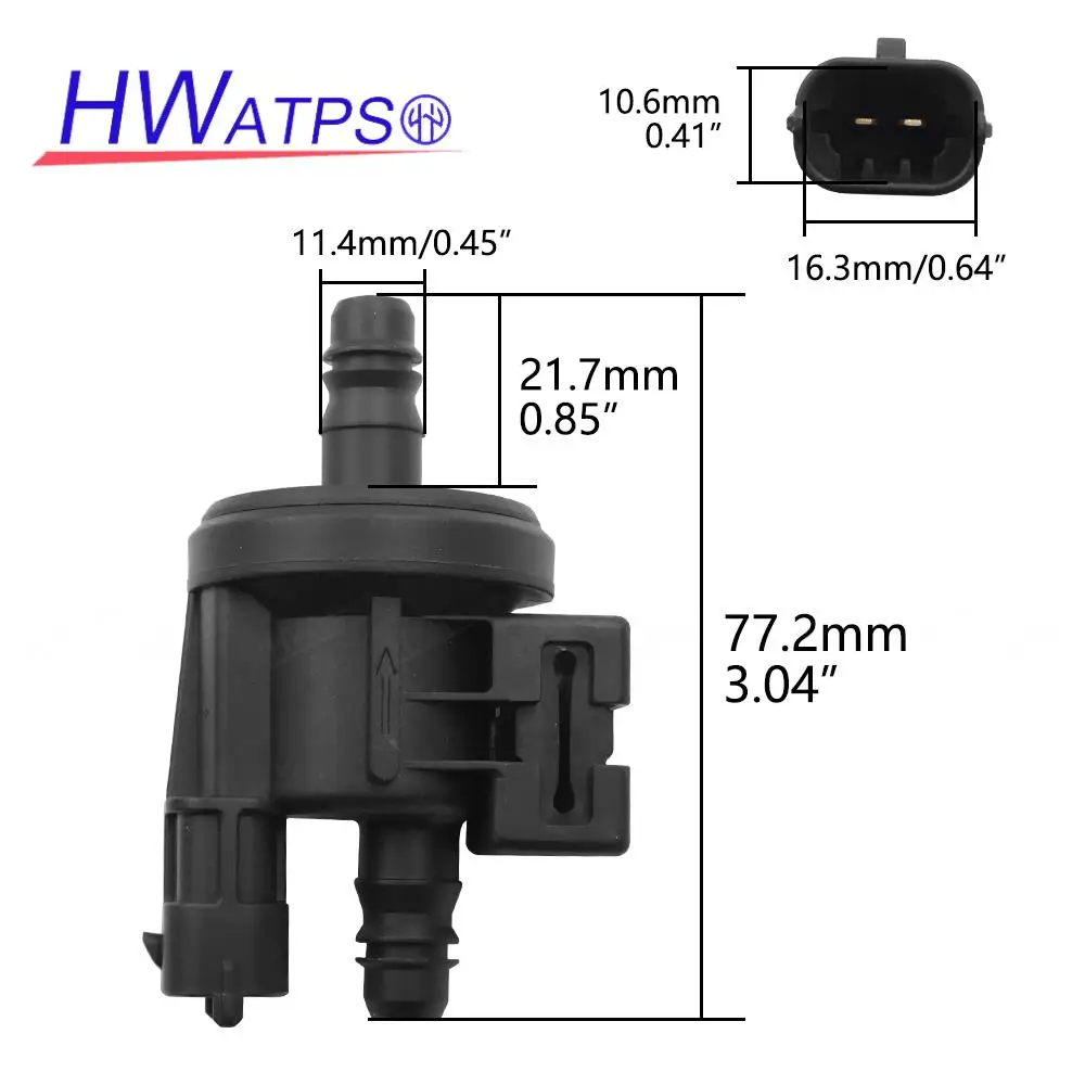 For Ford Fiesta MK VI Focus Kuga MK3 MK4 MK5 Geely Atlas EmgrandGT Coolray Binray 1.4T Vapor Canister Purge Valve 0280142517
