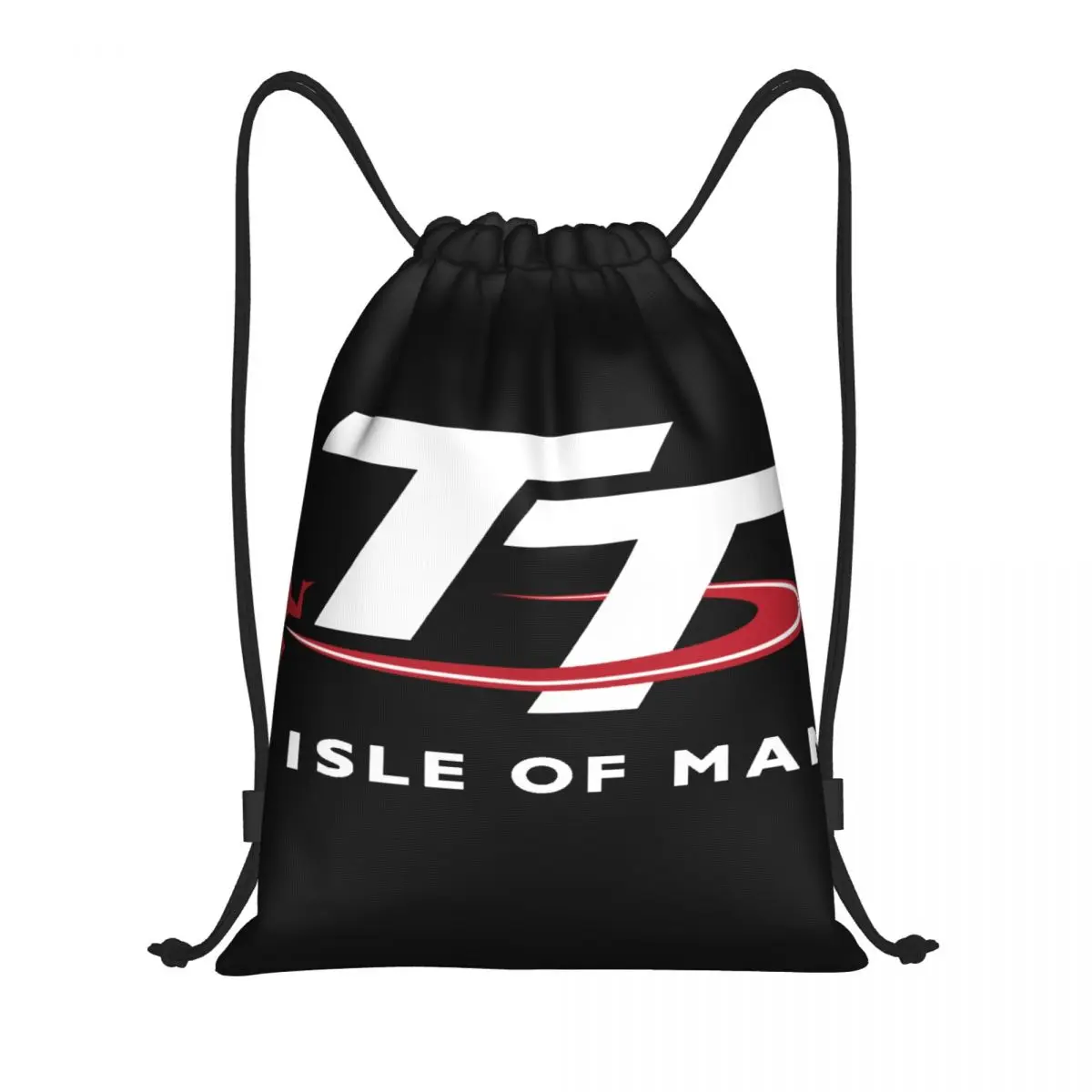 

Isle Of Man TT Multi-function Portable Drawstring Bags Sports Bag Book Bag