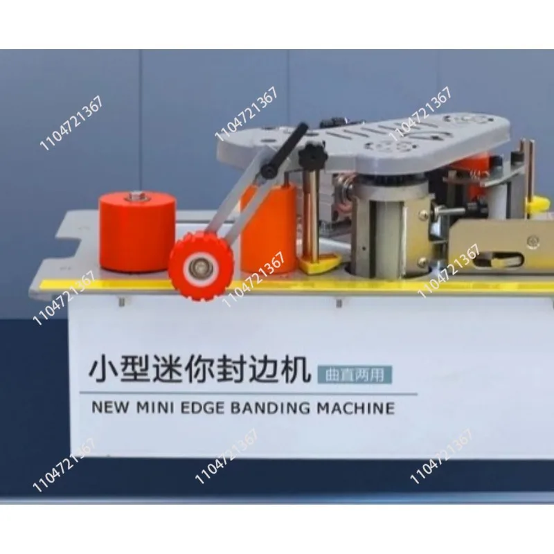 

220V 1200W 6-60mm Mini Edge Banding Machine Woodworking Home Decoration Curved Straight Line Saw Bench Type