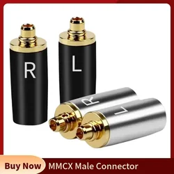 Hifi MMCX Plug Male Earphone Connector Audio Jack For UE900 SE535 SE215 SE846 SE525 W10 DIY Headphones Consumer Electronics