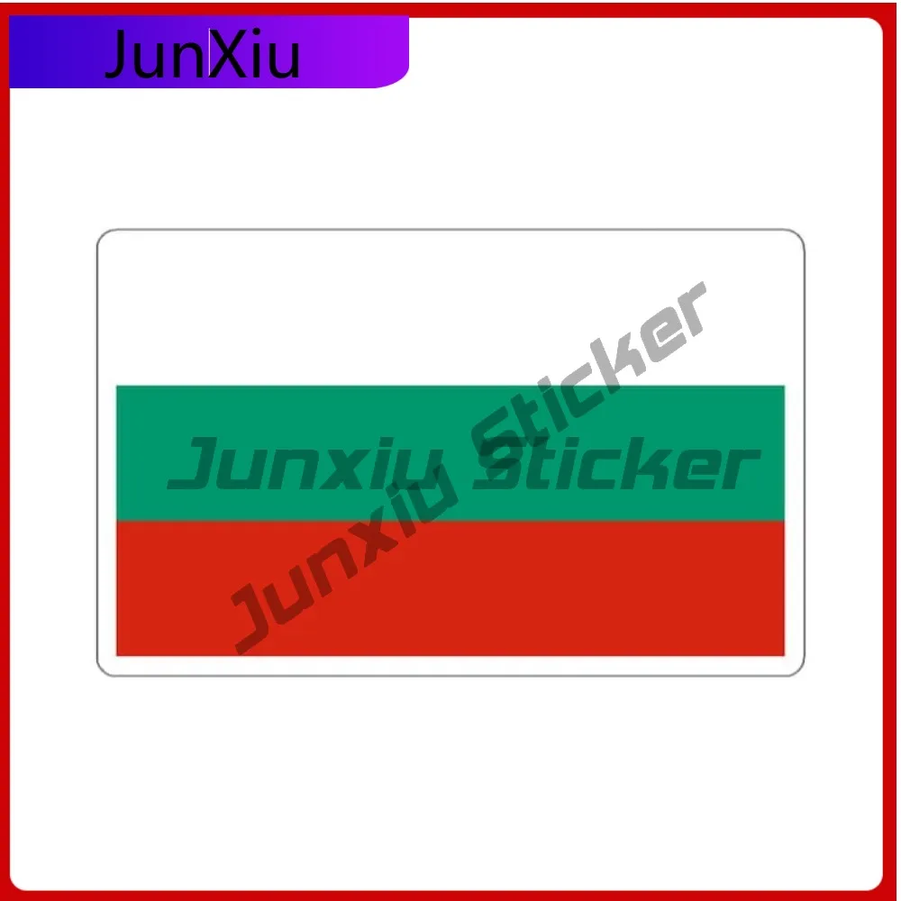 

Bulgaria Flag Travel Stickers Vacation Waterproof Decal Camper Windows Windshield Luggage Kayak Suv Luggage Tag Scratch-proof