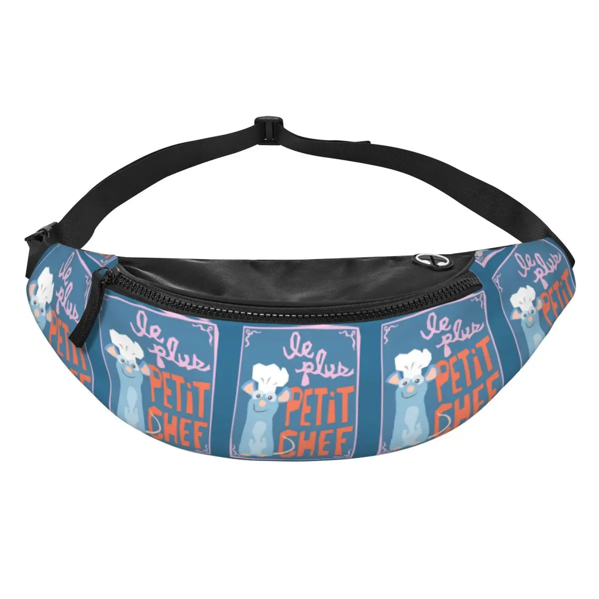 

Поясная сумка-бананка с мультяшным принтом R-Ratatouilles для мужчин и женщин, для бега, для телефона и денег