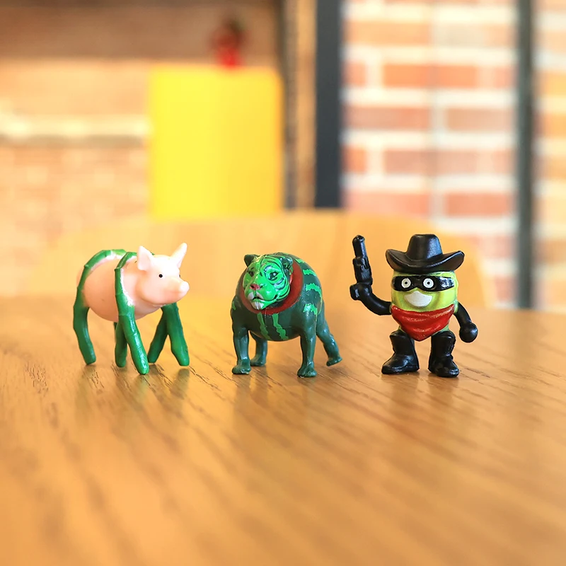 Cervello italiano AI Animali Tung Tung Tung Sahur Figura Tralalelo Tralala Figurine Bambola Giocattolo Decorazione da scrivania Modello Ornamento Regalo