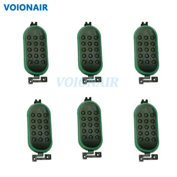 VOIONAIR-Side PTT Lançamento Chave Botão Tampa, 2-Way Radio, APX1000 APX2000, 10PCs