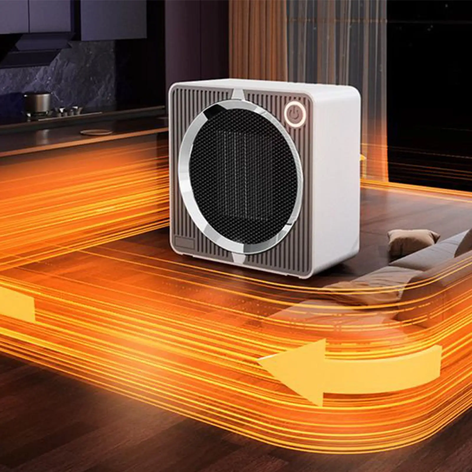 Mini Heater Quiet Tip-Over Protection Heating Device Electric Heaters For Indoor Use For Winter Cold Weather Indoor Camping Work