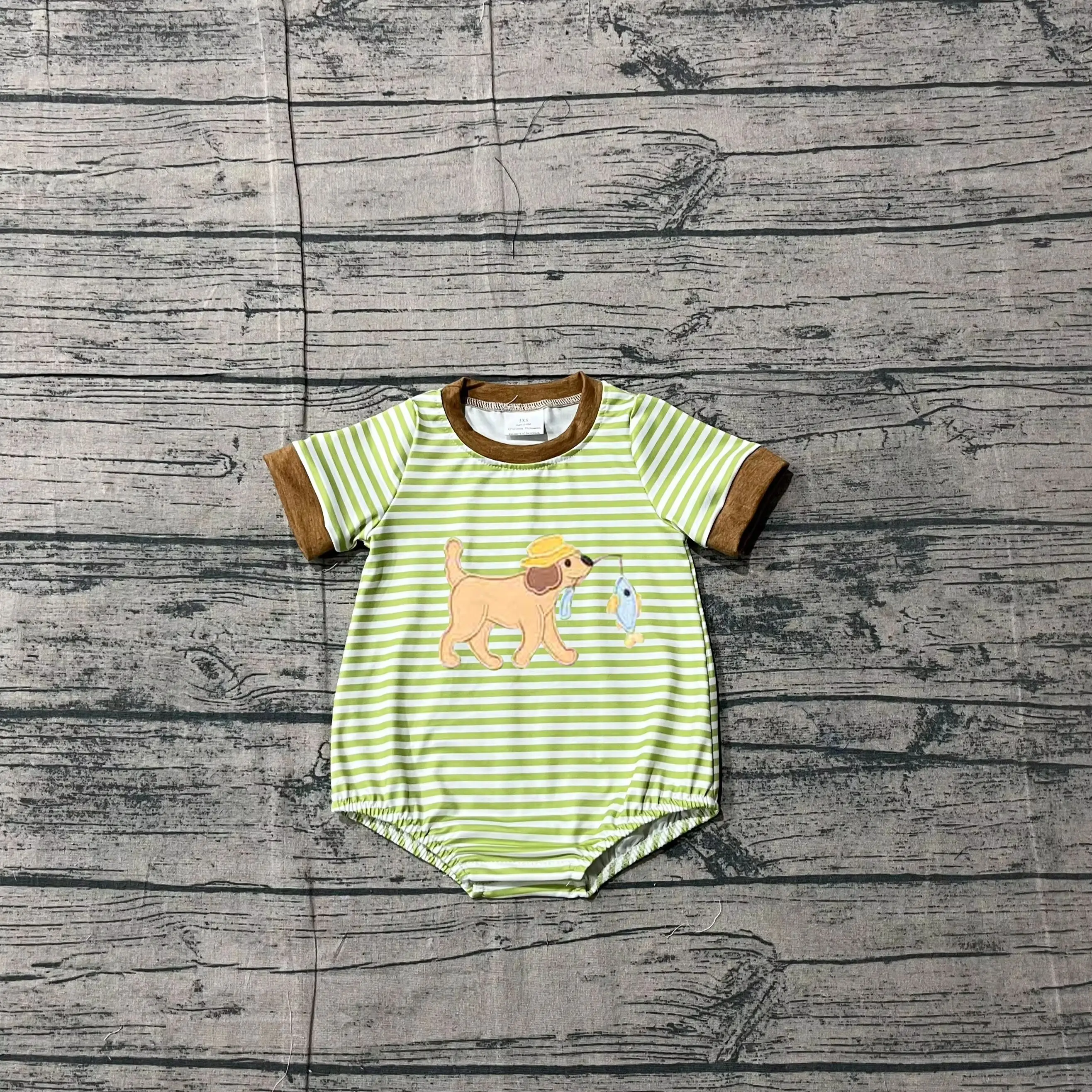 z1224-14-sr3765-pre-venda-atacado-macacao-de-bebe-criancas-roupas-menino-bordado-filhote-de-cachorro-manga-curta-macacao-boutique-roupas-infantis