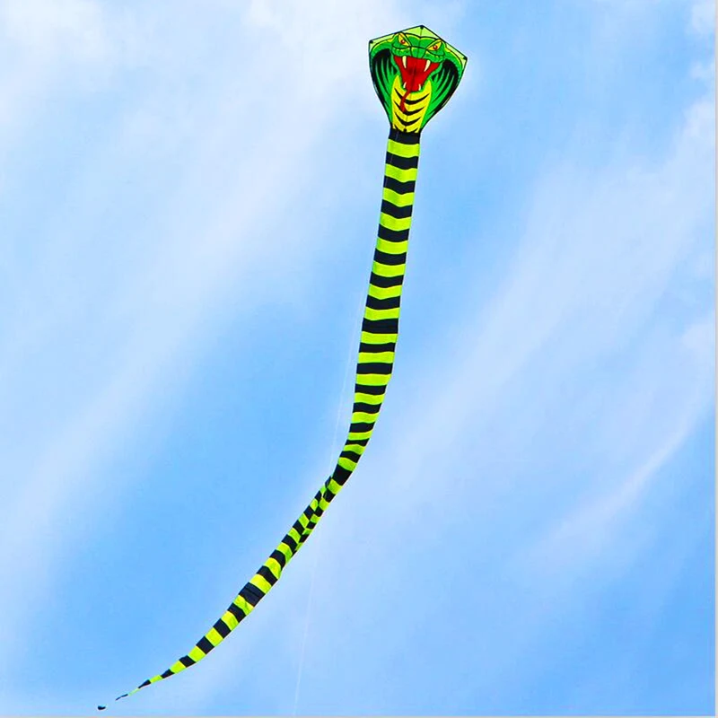 Snake kite flying nylon kites for children kite string line weifang kite factory parafoil eagle kite wheel bird kite easy to fly