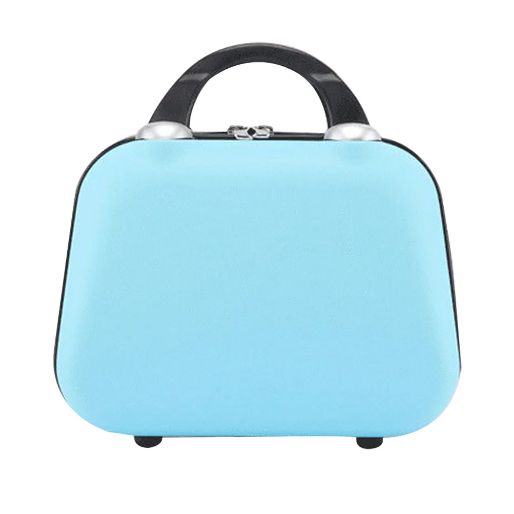 

Portable Suitcase Zipper Makeup Storage Bag Travel Toiletry Bag Durable Lightweight Cosmetics Organizer