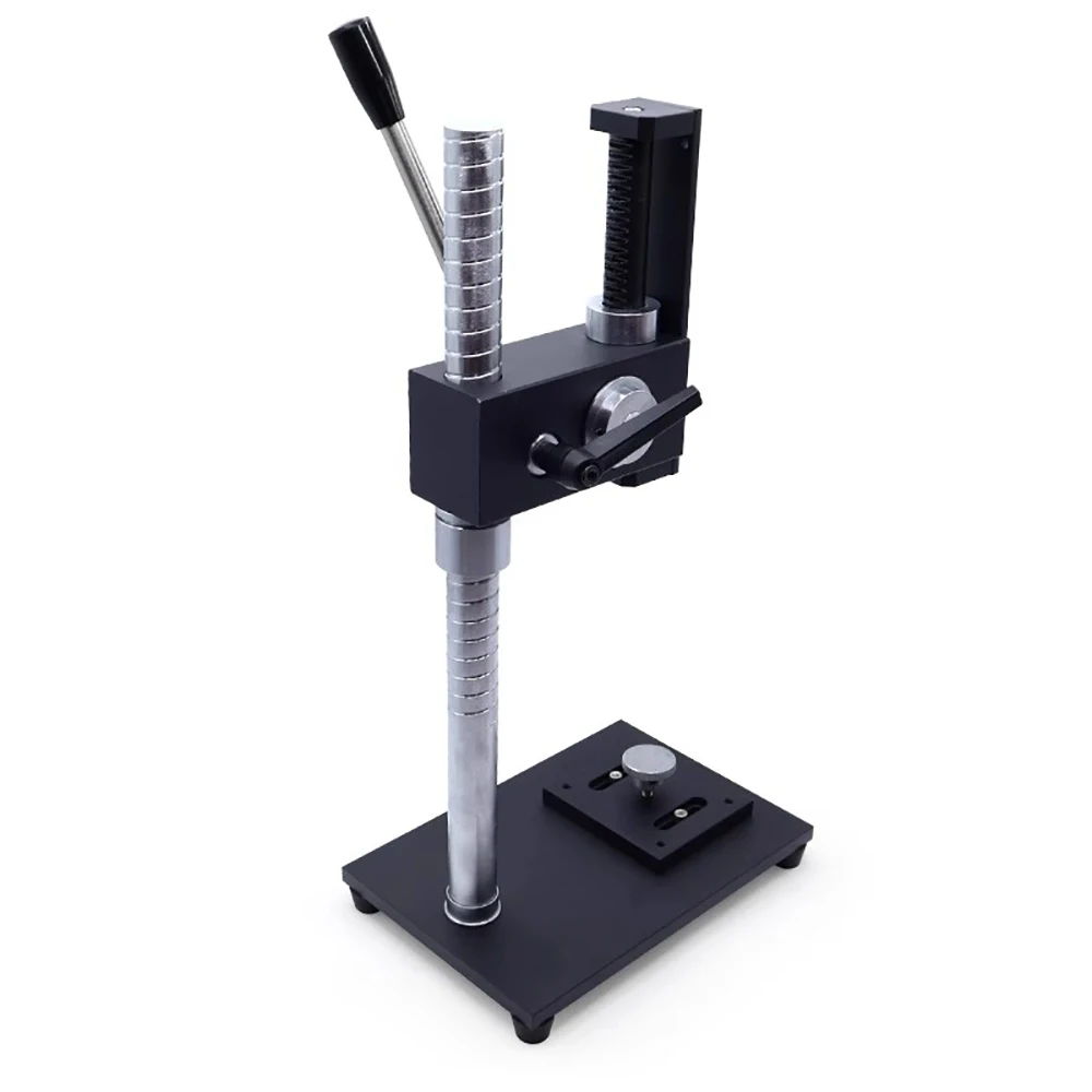 Push-Pull Force Gauge Stand Manual Press Test Bench Stand HPA Pressure Tester Frame Load Testing Fixture