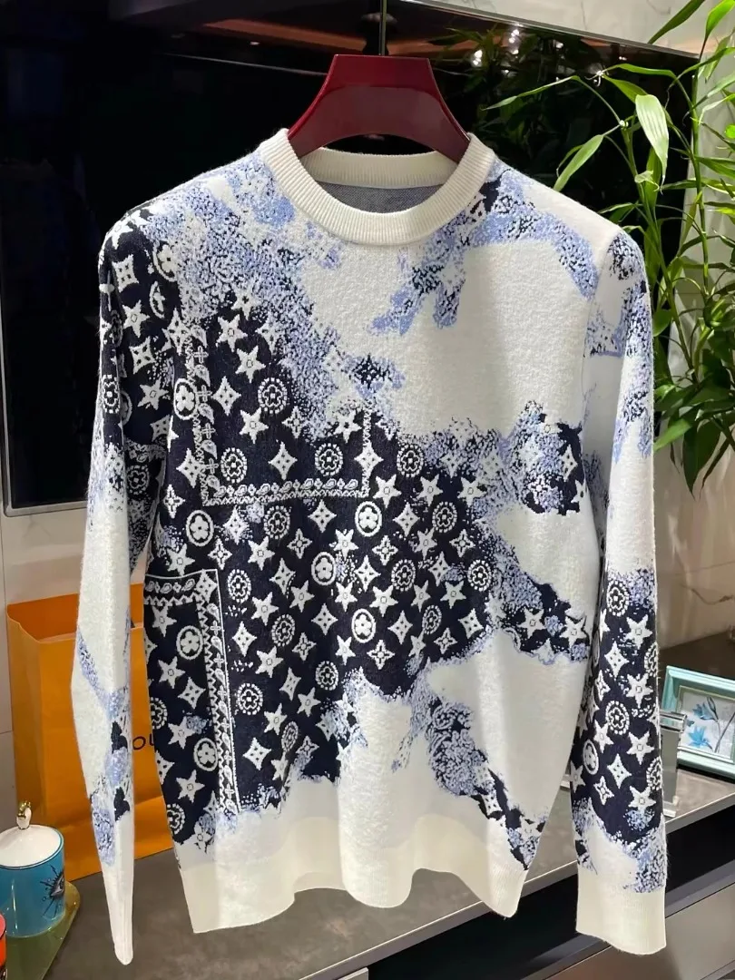 

High Quali Comfortable Men's Knitted Sweater Faionable Casual Autumn Winter Cool Sle Versatile Sli Leisure Trendy