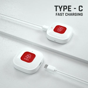 Tuya WiFi Smars SOS CALL -Taste, alarmiertes drahtloses Telefon, Rufknopf, Notfalltelefon, Patient für ältere Menschen 10 Hauptverkaufskalltaste - №4