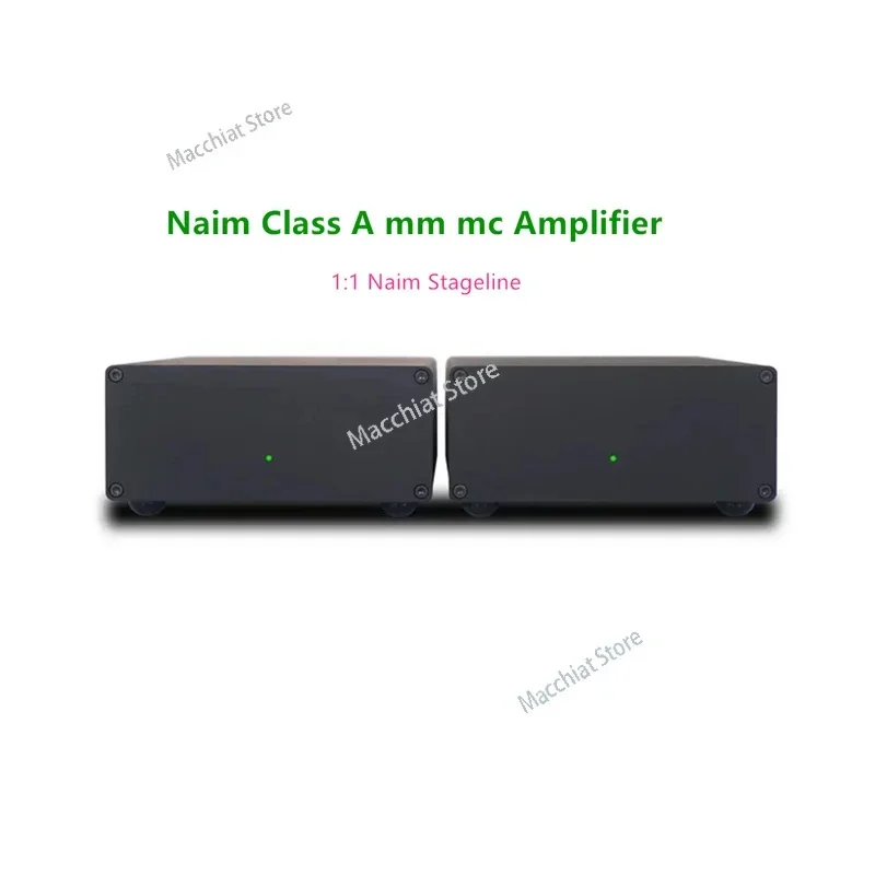 1:1 Copy UK Naim Stageline Fully Discrete Single Ended ClassA, MM MC Vinyl , Turntable Amplifier,Gain 35DB(MM)60DB(MC)