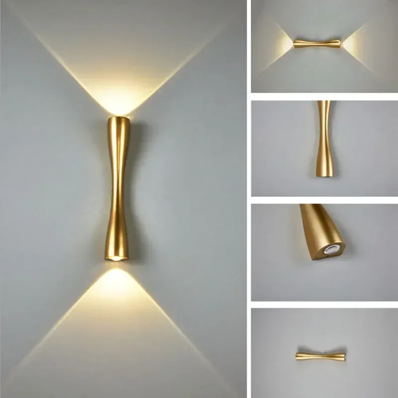 Modern minimalist outdoor waterproof wall lamp IP66 creative personality decoration Nordic  luxury home aisle lighting