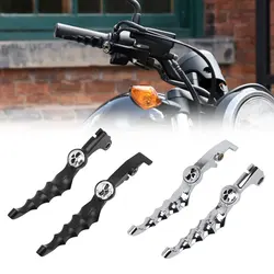 Motorcycle Front Handlebar Brake Clutch Lever Black Chrome For Honda Rebel CMX 500 300 CMX500 2017-2022