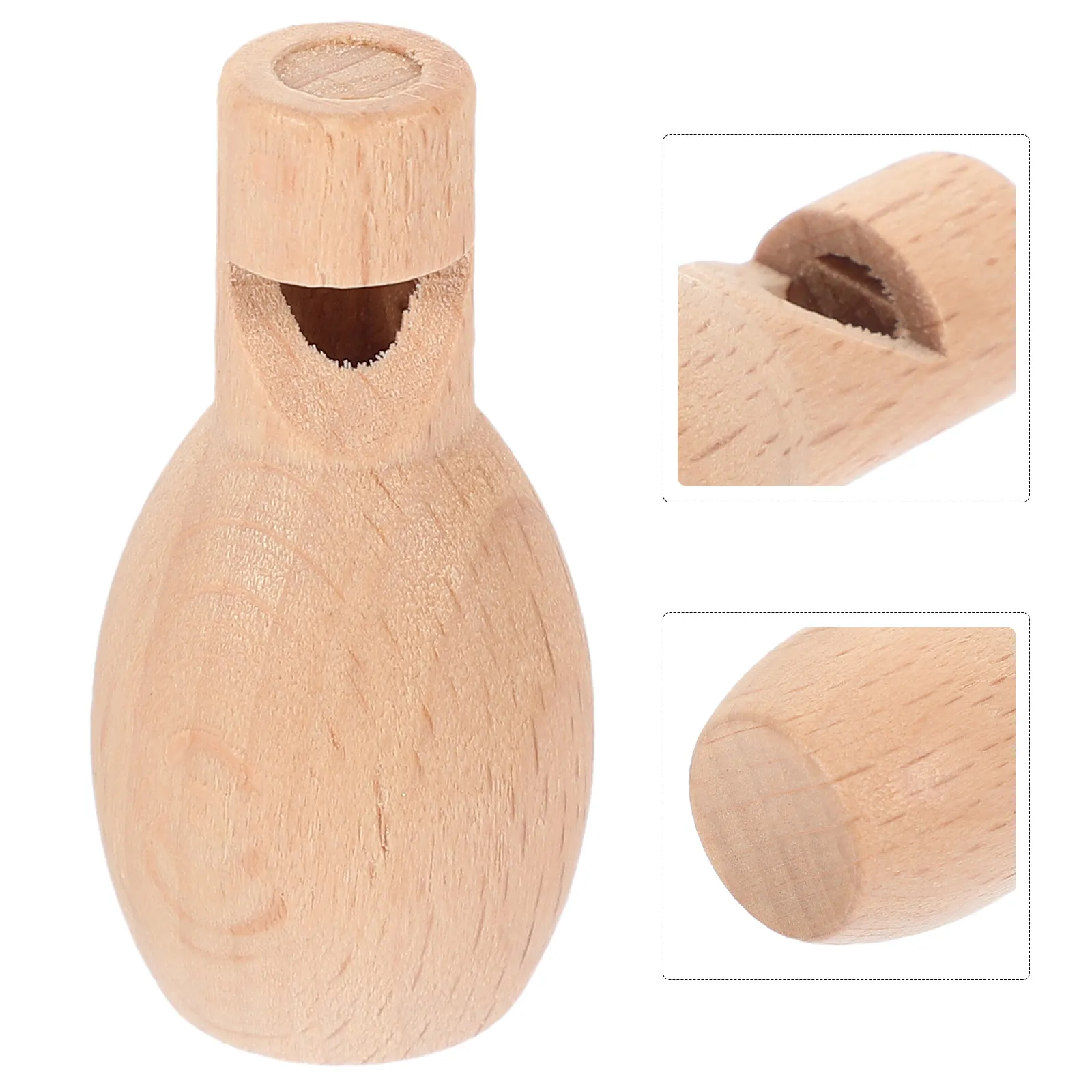 

Unfinished Mini Wooden Whistle Blank Surface DIY Painting Educational Music Craft Children Plaything Unfinished Wooden Whistle