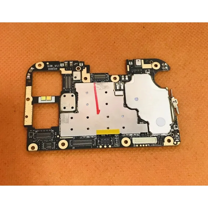 Original Mainboard 4G RAM+128G ROM Motherboard For UMIDIGI F1 Helio P60 6.3