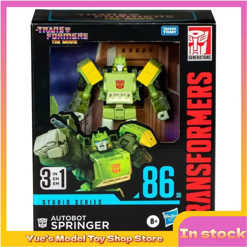 【En stock】 Hasbro Transformers SS86 Movie Leader Class L Class Three Changes SS86 Spring Action Figure Animation Model Toy Gift