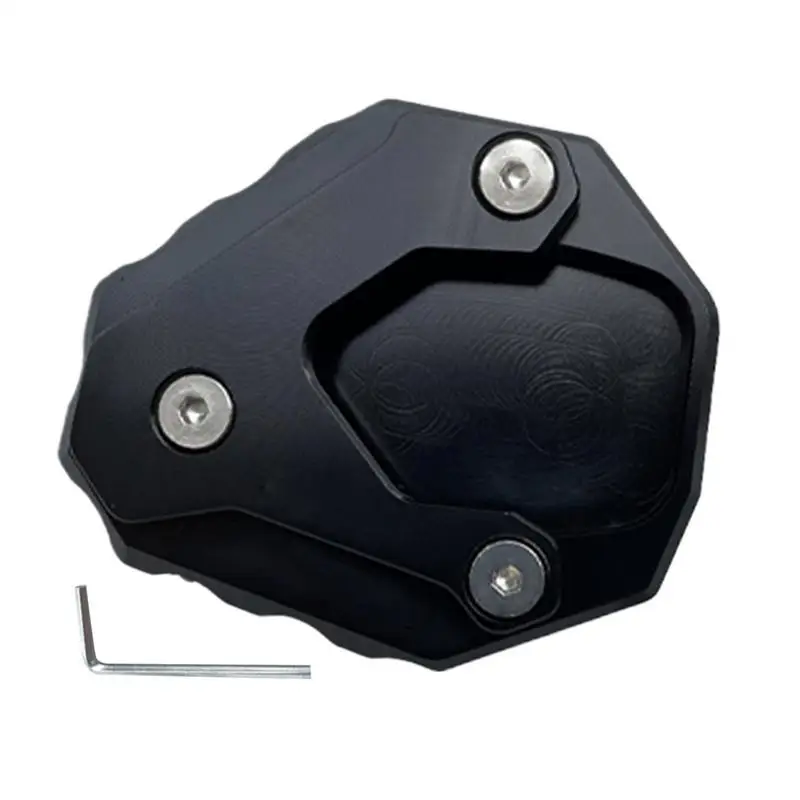 

Motorcycle Kickstand Foot Side Stand Extension Pad Support Plate Anti-Slip Bracket Stand Side Support Motorcycle Accessory