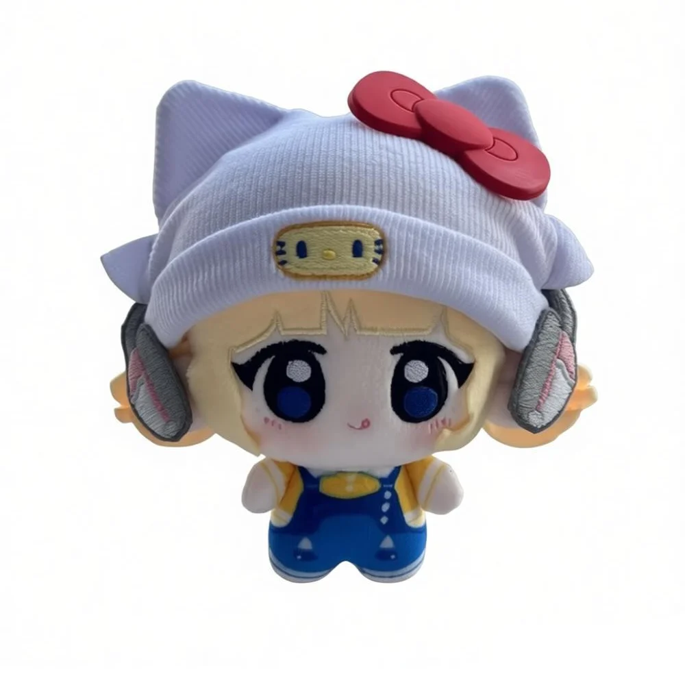 Boneco de Pelúcia Overwatch Juno de 10cm, Decoração de Desenho Animado, Brinquedo de Pelúcia OW Juno, Bonecos para Mochila, Presente de Aniversário para Fãs Colecionadores
