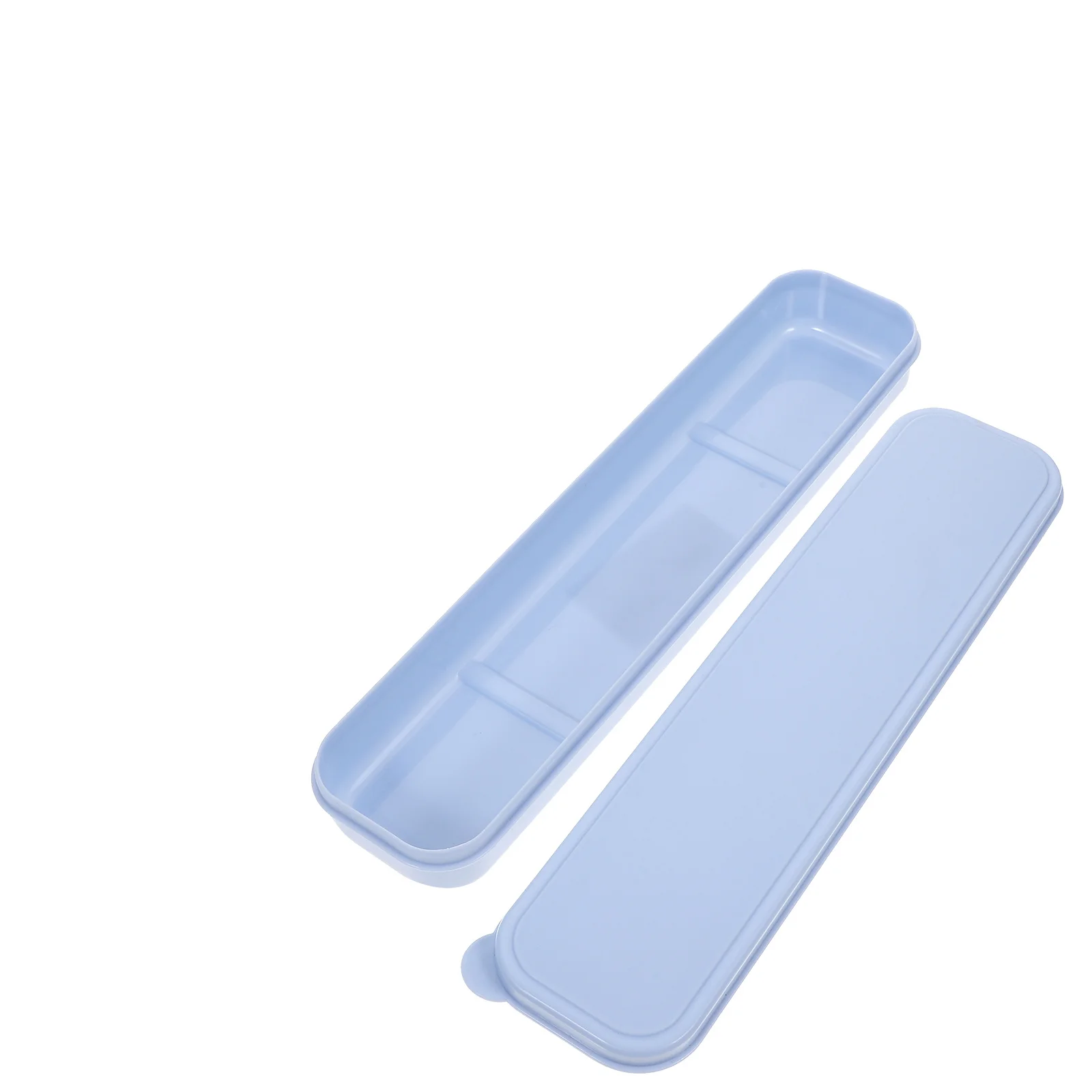 

6Pcs Small Makeup Organizer Box Lightweight Brush Container with Multiple Colors Straw Yellow Light Green Sky Blue