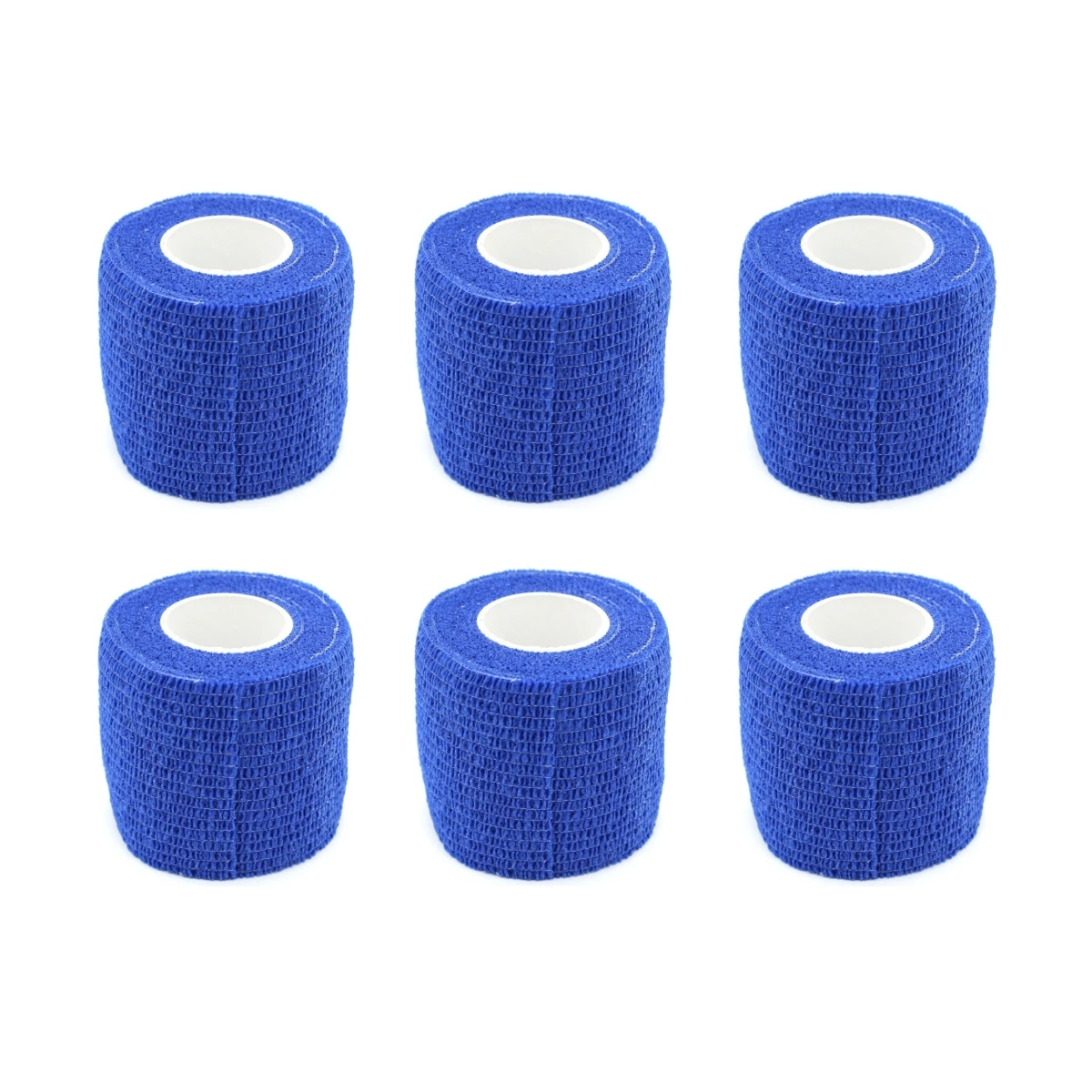 6/12PCS Gaze Verband Selbst-klebe Atmungsaktive Elastische Bandagen für Nagel Tattoo Kunst Sport Befestigung Finger Handgelenk bein