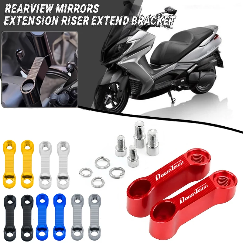 

Мотоциклетные зеркала, удлинительный кронштейн, аксессуары для KYMCO Downtown 300i 200i 250i 350i/GT, удлинение зеркала заднего вида ﻿