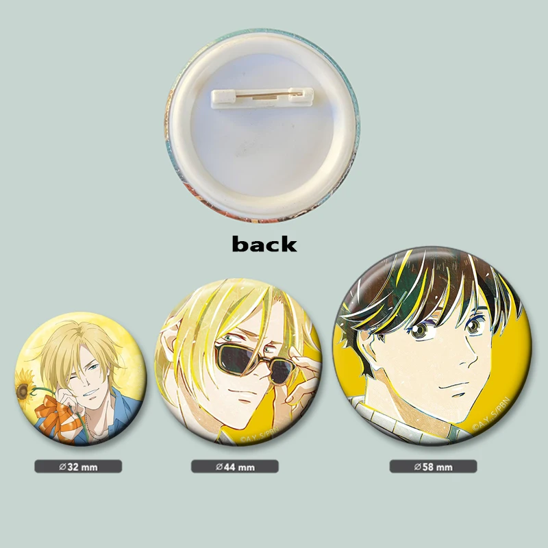 أنيمي الموز الأسماك الكرتون المينا دبابيس الإبداعية دبابيس شارة معدنية لحقيبة الملابس قبعة ديكور مجوهرات اكسسوارات هدايا الموضة #5