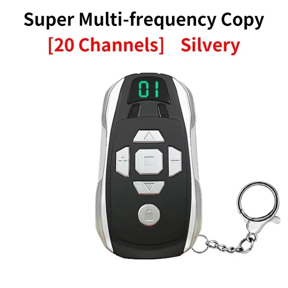 20-kanaals garagedeur afstandsbediening Oplaadbare Clone Gate Controller Multi Frequency RF Control Gate Key Duplicator