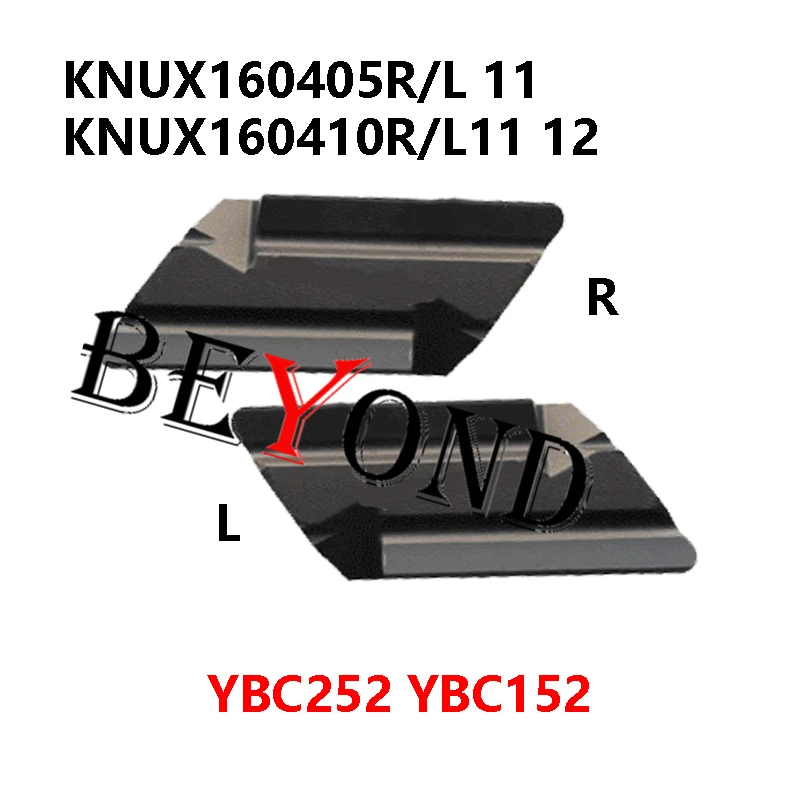 

KNUX Carbide Inserts KNUX160405L11 KNUX160405R11 KNUX160410R11 YBC252 KNUX160410L12 KNUX160410R12 YBC152 100% Original For Steel