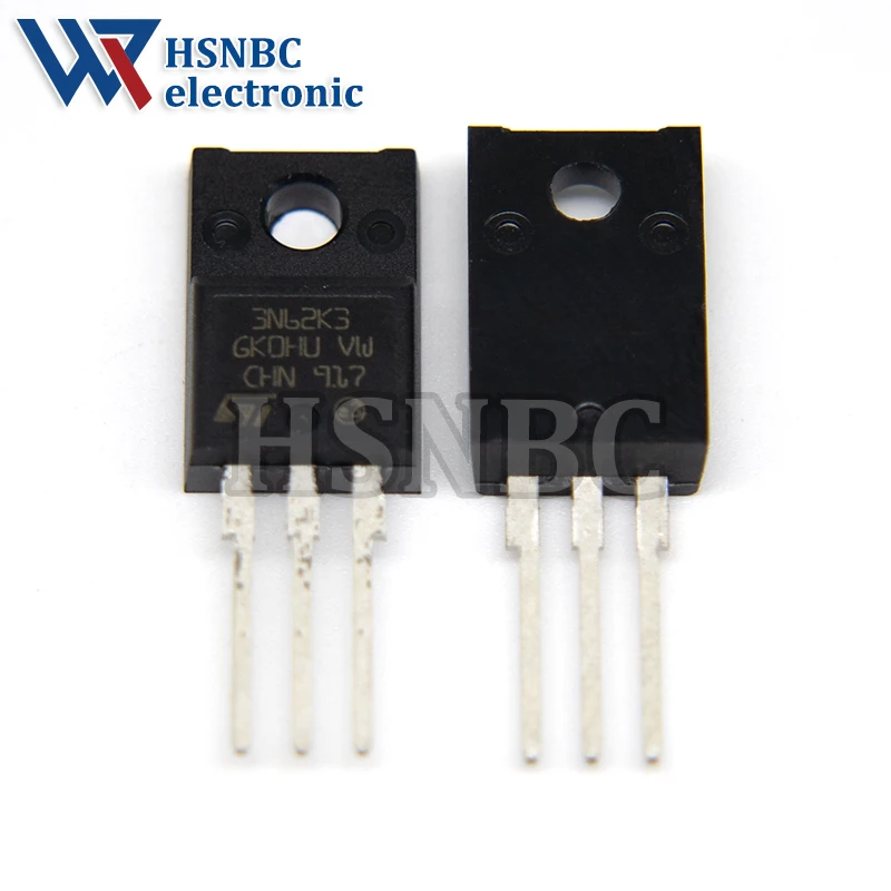 10 ชิ้น/ล็อต STF3N62K3 3N62K3 TO-220F 2.7A 620V N-Channel Power MOSFET ทรานซิสเตอร์ 100% ใหม่ของแท้