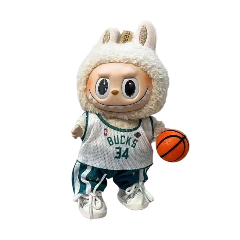 Ropa de muñeca de juguete de peluche, conjunto de vestido, muñeca de peluche, ropa cambiante, ropa deportiva, camiseta, traje, ropa de dibujos animados, accesorios para muñecas, regalo o