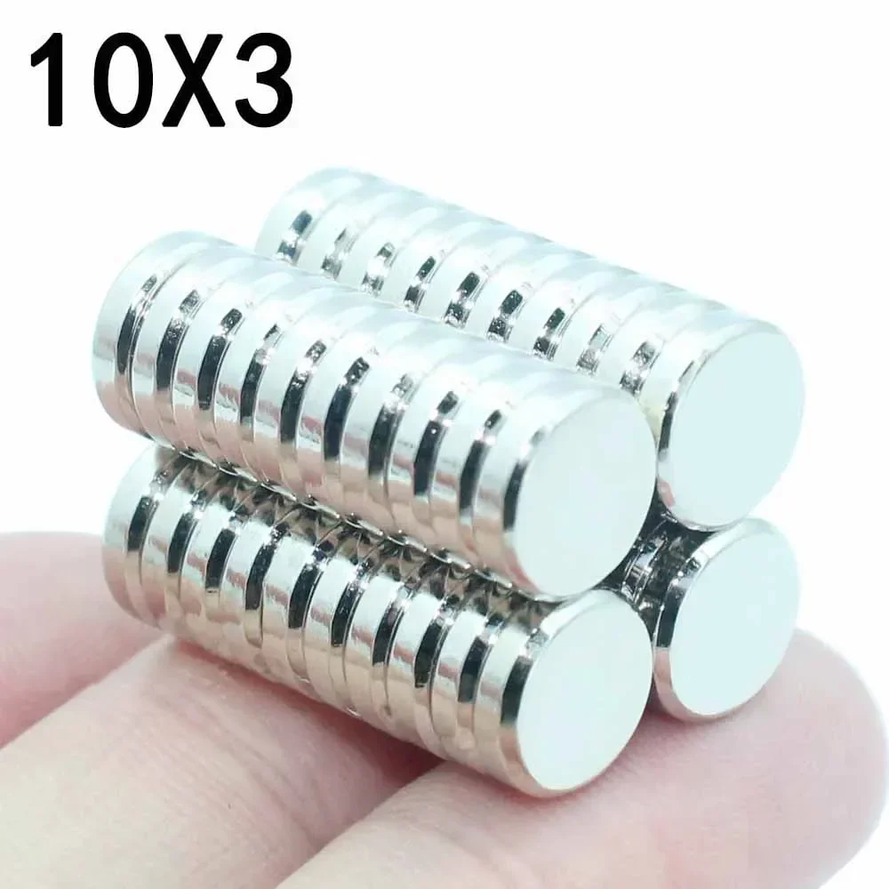 

5/10/15/20/25 Pcs 10x3 Neodymium Magnet 10mm x 3mm N35 NdFeB Round Super Powerful Strong Permanent Magnetic imanes Disc