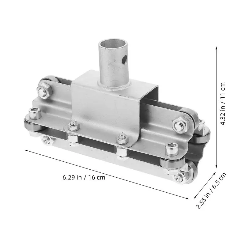 1p ด้านข้างระบายอากาศเหล็กเรือนกระจก Climber Roll Up ฮาร์ดแวร์ฟิล์มเรือนกระจกการเกษตร Roll Up Motor Climber