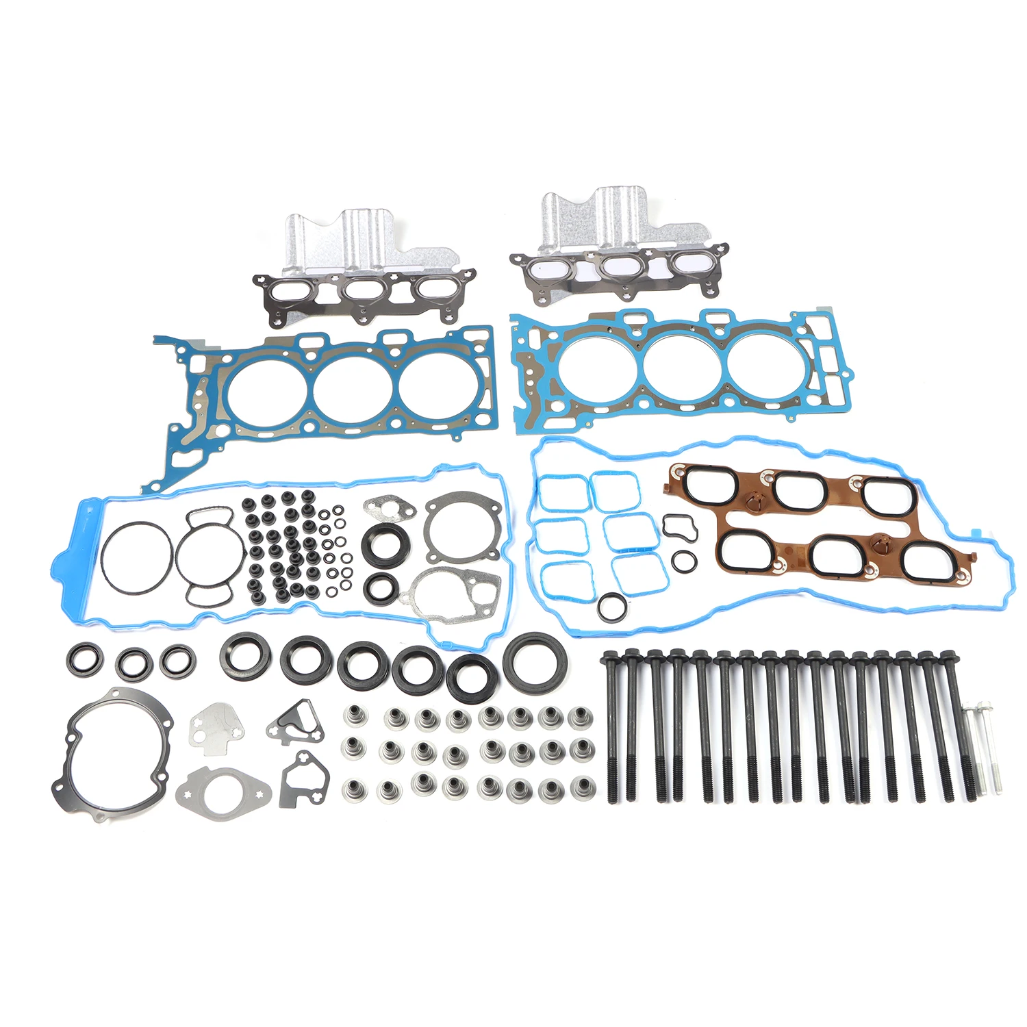 

1 комплект болтов прокладки головки блока цилиндров для 2009-2015 Chevrolet GM Buick Saturn 3.6L 12633452 12633451 12612841 Запчасти двигателя автомобиля