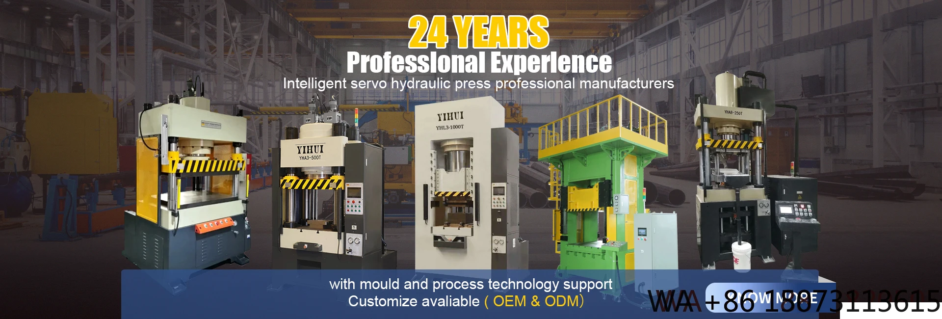 Prensa hidráulica ajustável de curso lateral duplo de 1000 toneladas - Forjagem quente/quente para peças de carro