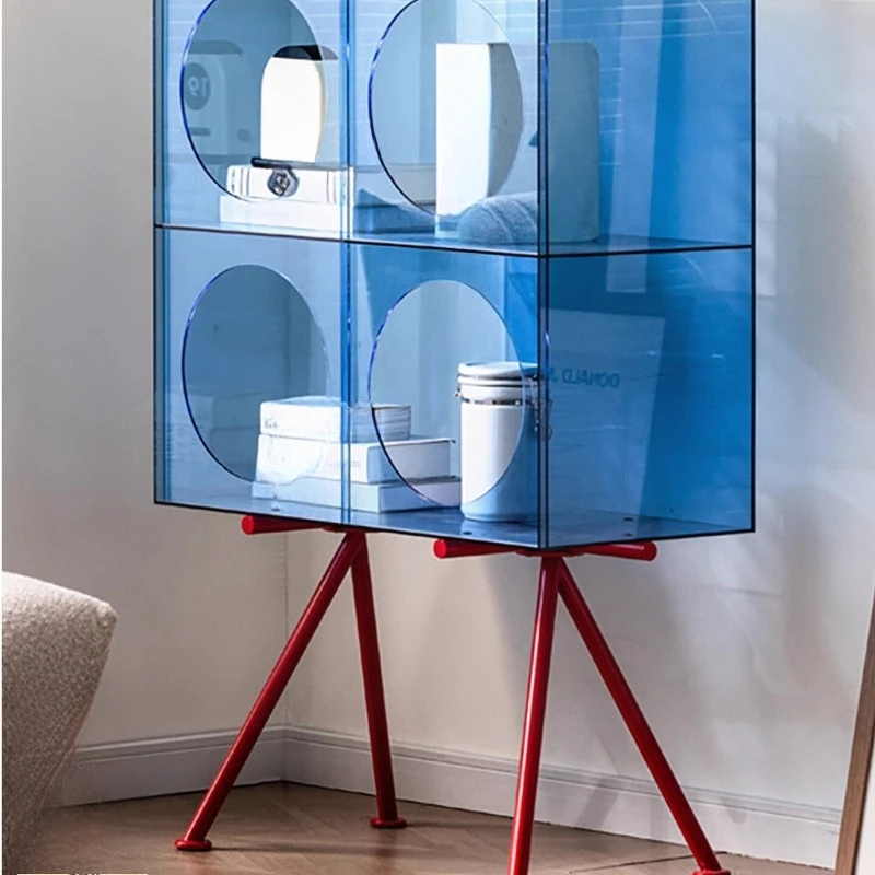 

Figure living room creative small side cabinet, floor-to-ceiling entrance against the wall