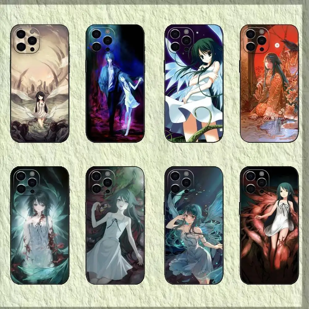 

The Song Of Saya Saya No Uta Phone Case Silicone black Soft For IPhone 17,16,15,14,13,12,11,XS,Plus Pro Max