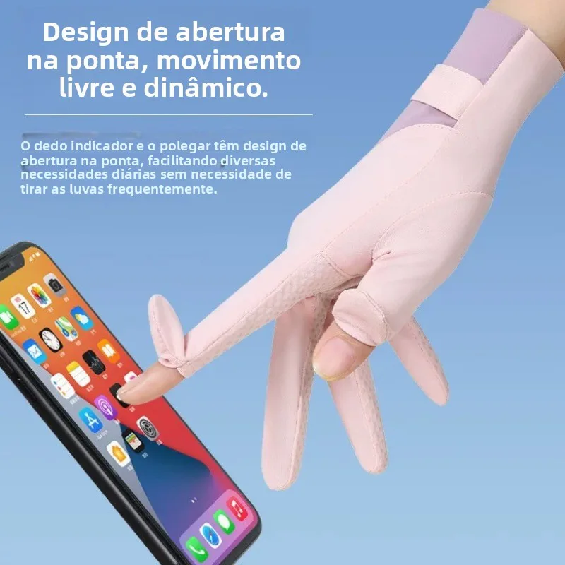 luvas-femininas-profissionais-para-caminhada-e-escalada-ao-ar-livre-protecao-solar-seda-gelada-antiderrapantes-resistente