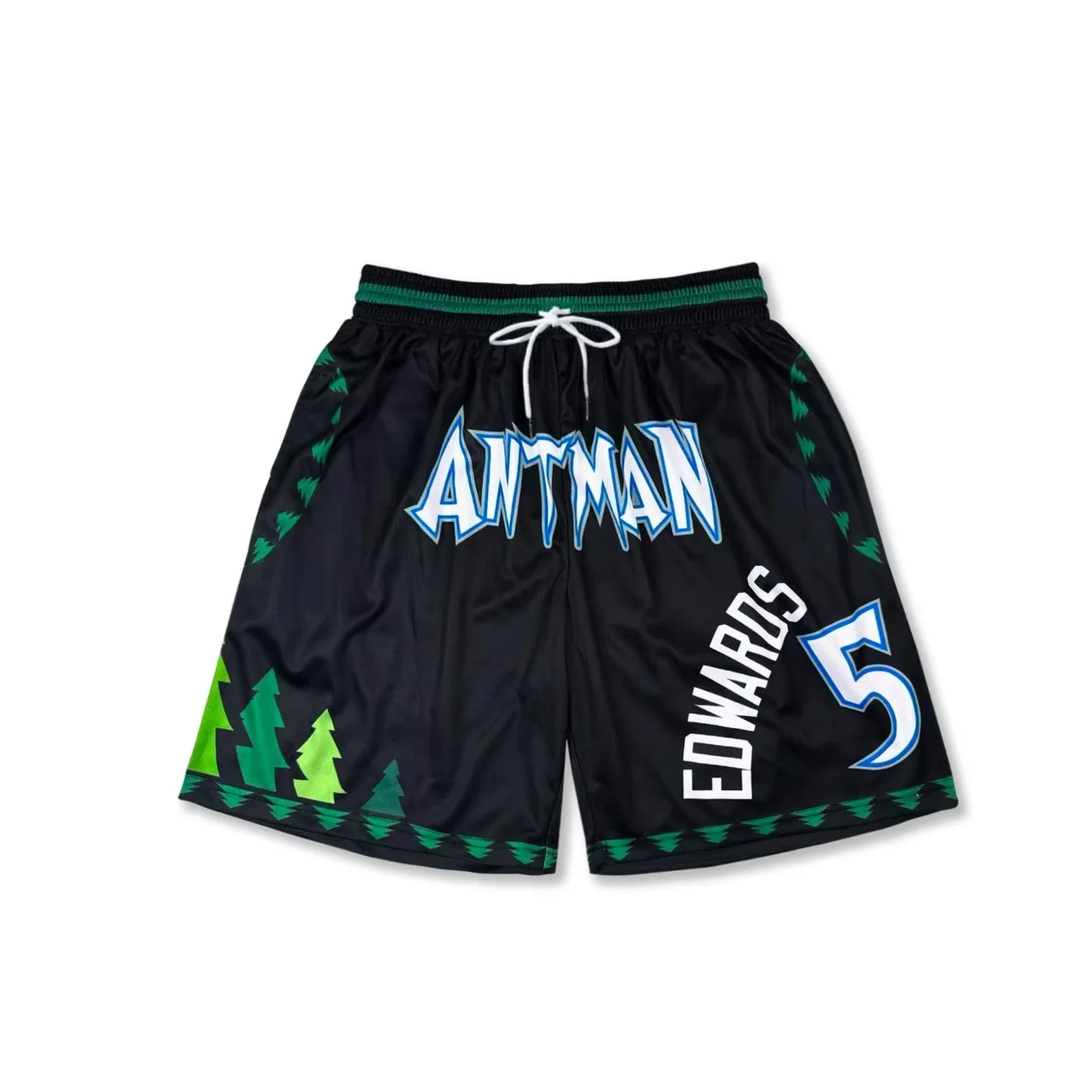 2026 Amerikanische Retro-Basketballshorts für Herren – Locker sitzende, atmungsaktive, schnell trocknende Trainingsshorts mit elastischem Bund für den Sommer – Detail 8