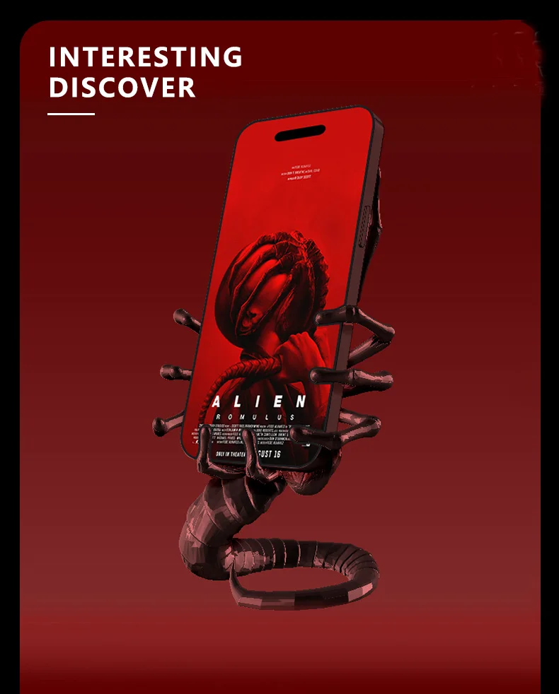 ثلاثية الأبعاد مطبوعة 18 سنتيمتر H الغريبة رئيس حامل هاتف المحمول فريد تحصيل تمثال الوجه هينغ الحشرات تصميم Bla ماجيك سلسلة ديكور المنزل